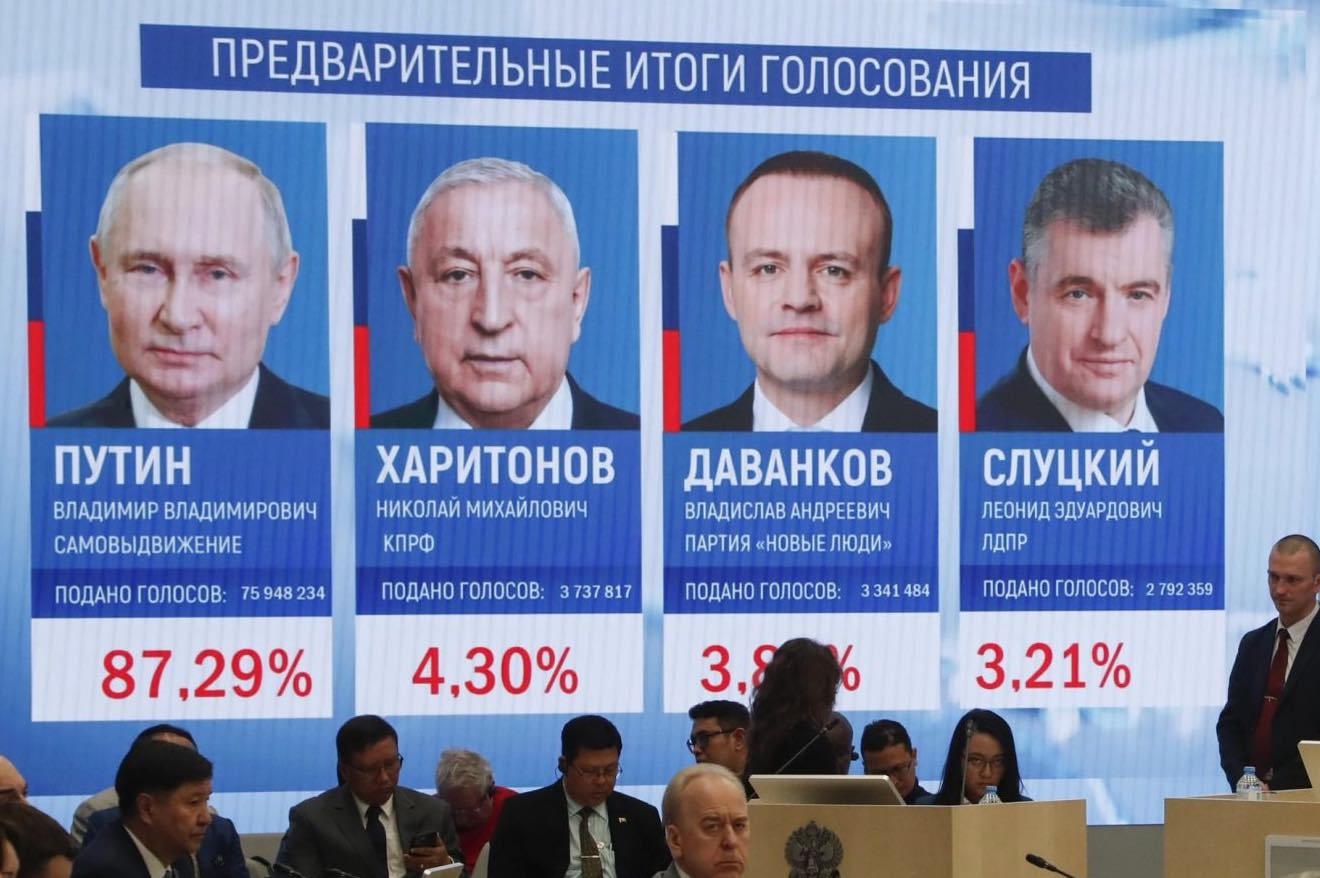 Elecciones en Rusia: Putin triunfa con claridad